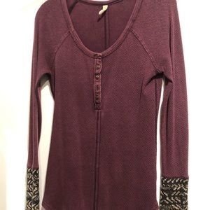 EUC Free People Henley